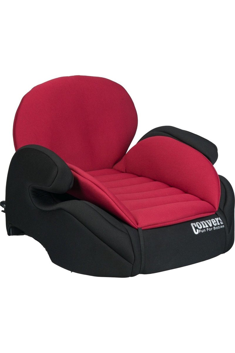 Convers Crozz Isofix'li Oto Koltuk Yükseltici Kırmızı