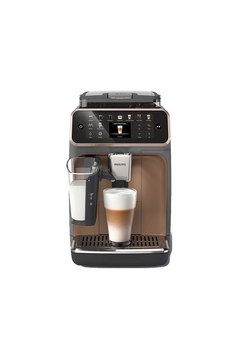 Philips 5500 Serisi LatteGo Tam Otomatik Espresso Makinesi, 20 Sıcak ve Soğuk İçecek, SilentBrew, EP5544/80