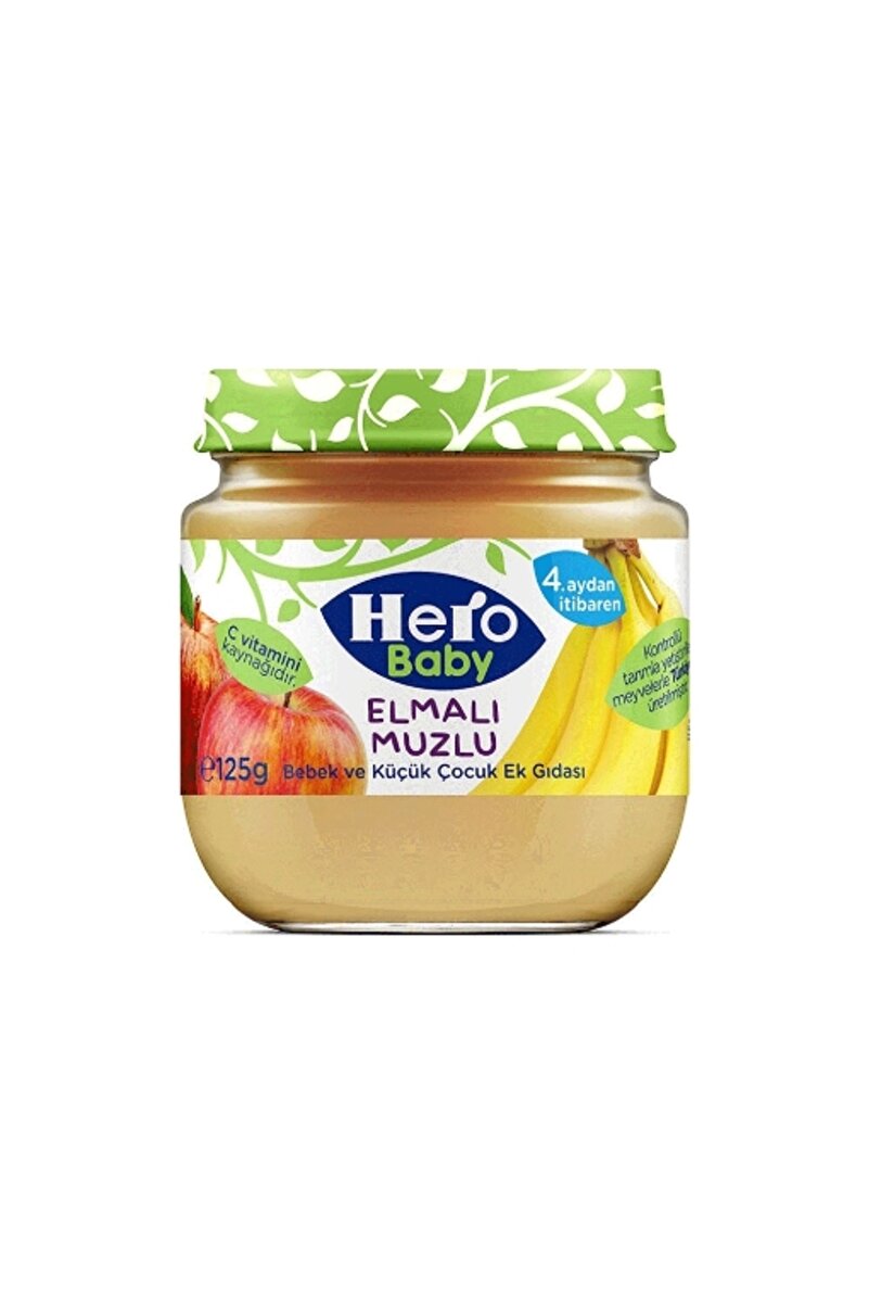 Hero Baby Elmalı Muzlu 125 Gr.