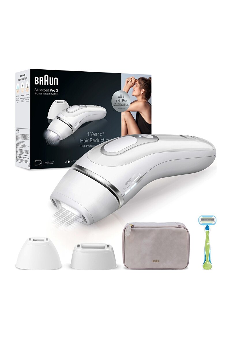 Braun Silk·Expert Pro3 PL3132 Yeni Nesil IPL Tüy Alma Cihazı