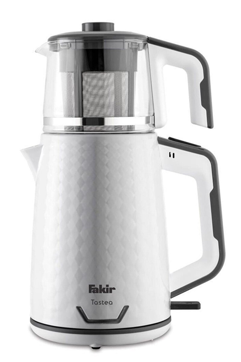 Fakir Tastea Çay Makinasi Beyaz Gri