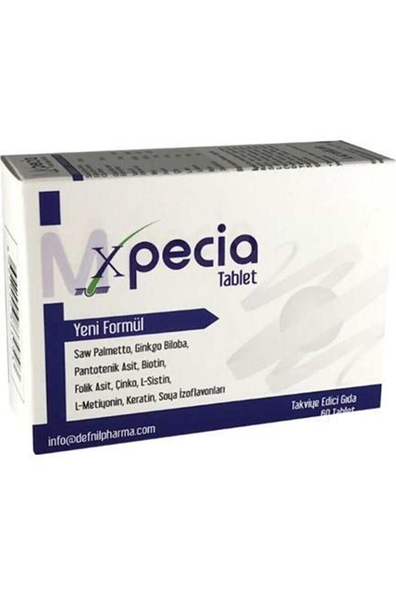 Xpecia Erkek 60 Tablet Takviye Edici Gıda
