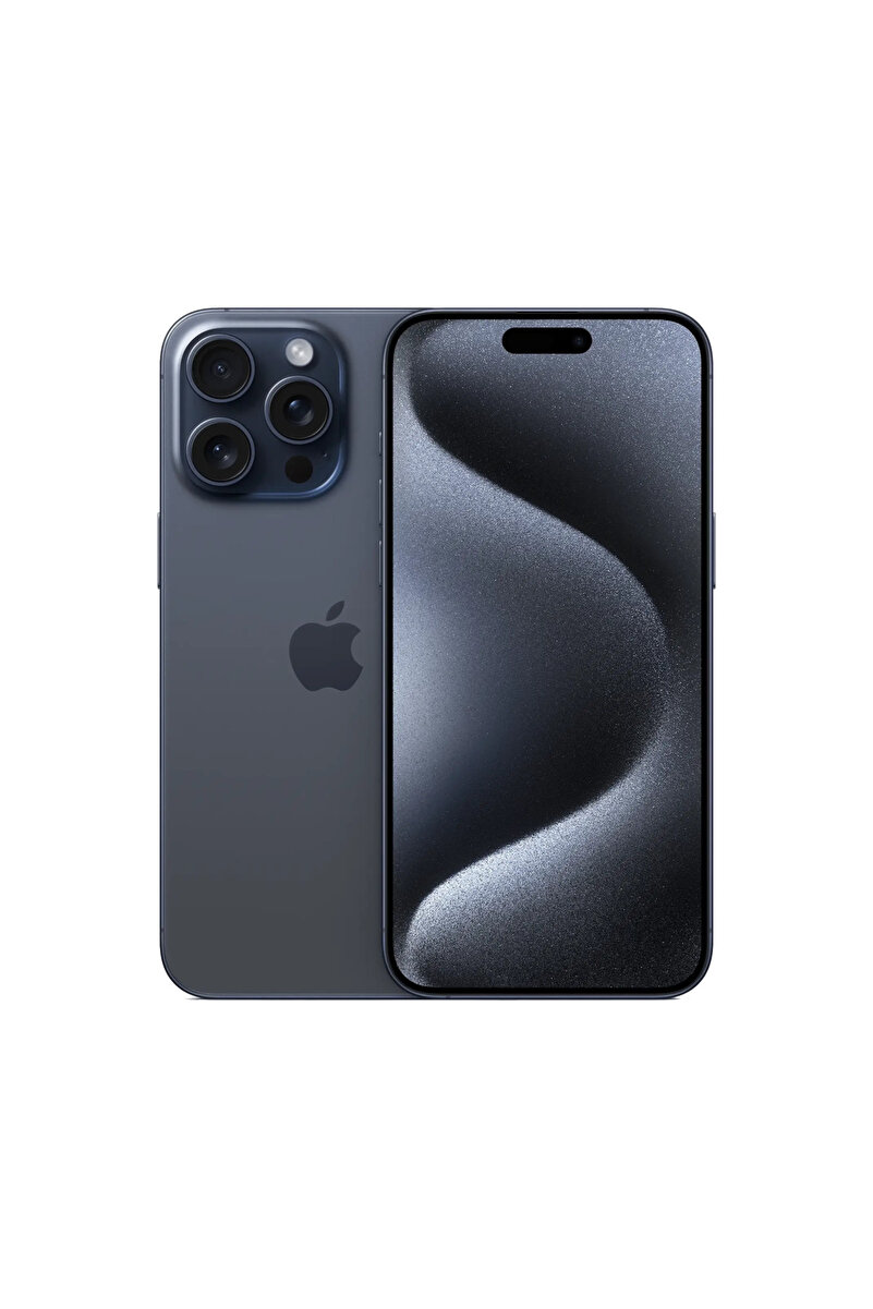 Apple Yenilenmiş iPhone 15 Pro 256 GB Mavi Titanyum Cep Telefonu (12 Ay Garantili) - A Kalite