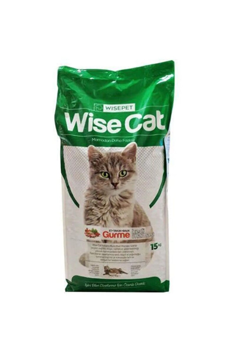 Wise Cat Gourmet Yetişkin Kedi Maması 15 Kg