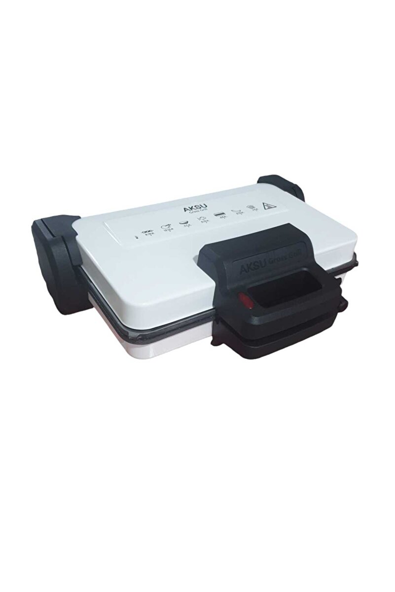 Home Aksu T32 Gross Grill 1800 W Tost Makinesi-beyaz