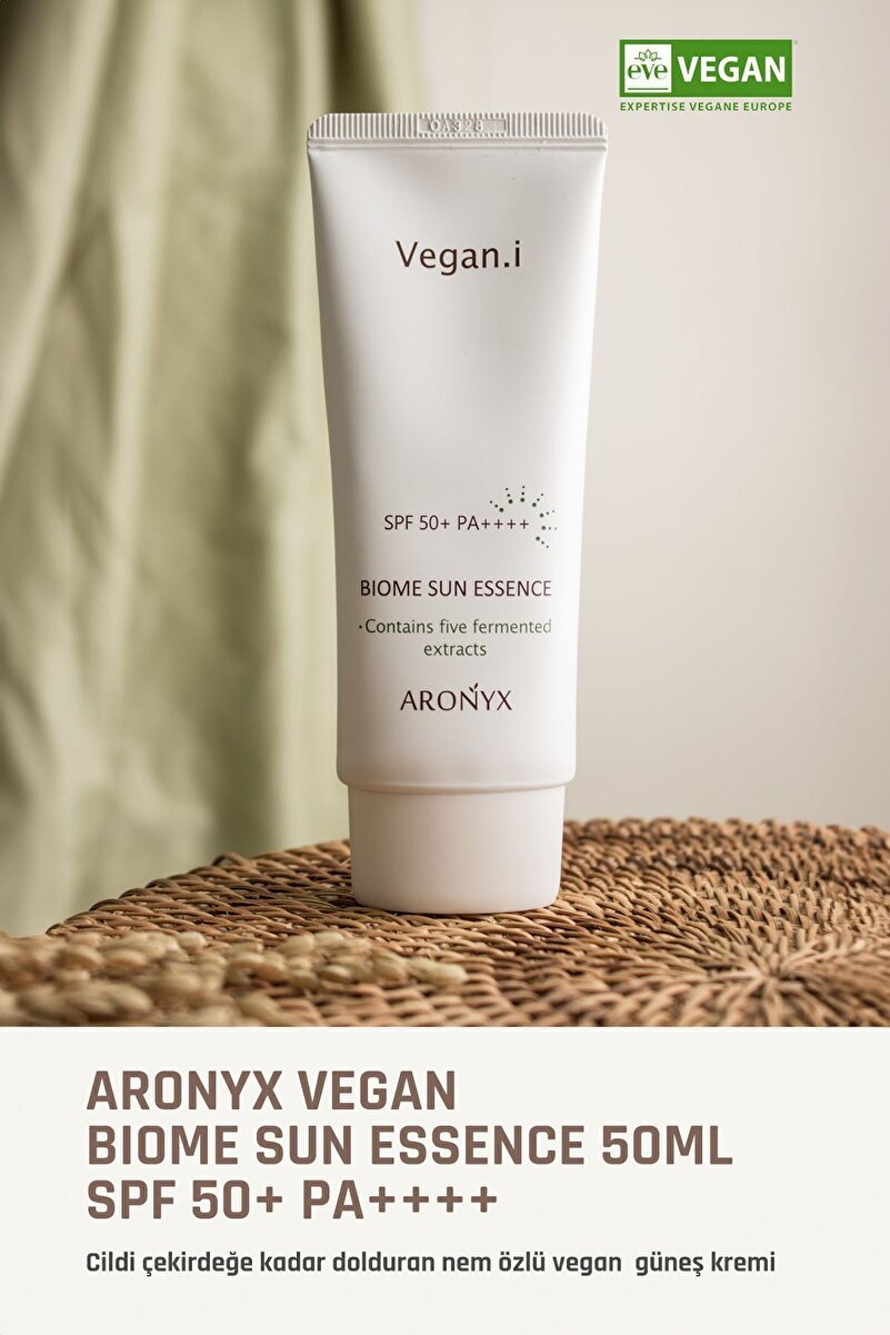 Aronyx Vegan Biyom Güneş Kremi 50 Spf Pa 50 ml