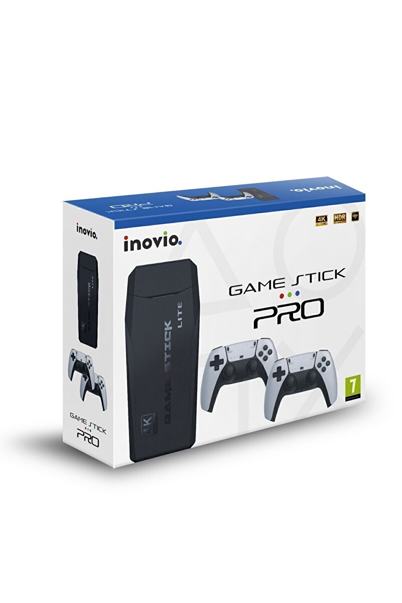 İNOVİO PS5 GAME STİCK 20.000 NOSTALJİK OYUNLU ÇİFT KOLLU SINIRSIZ EĞLENCE