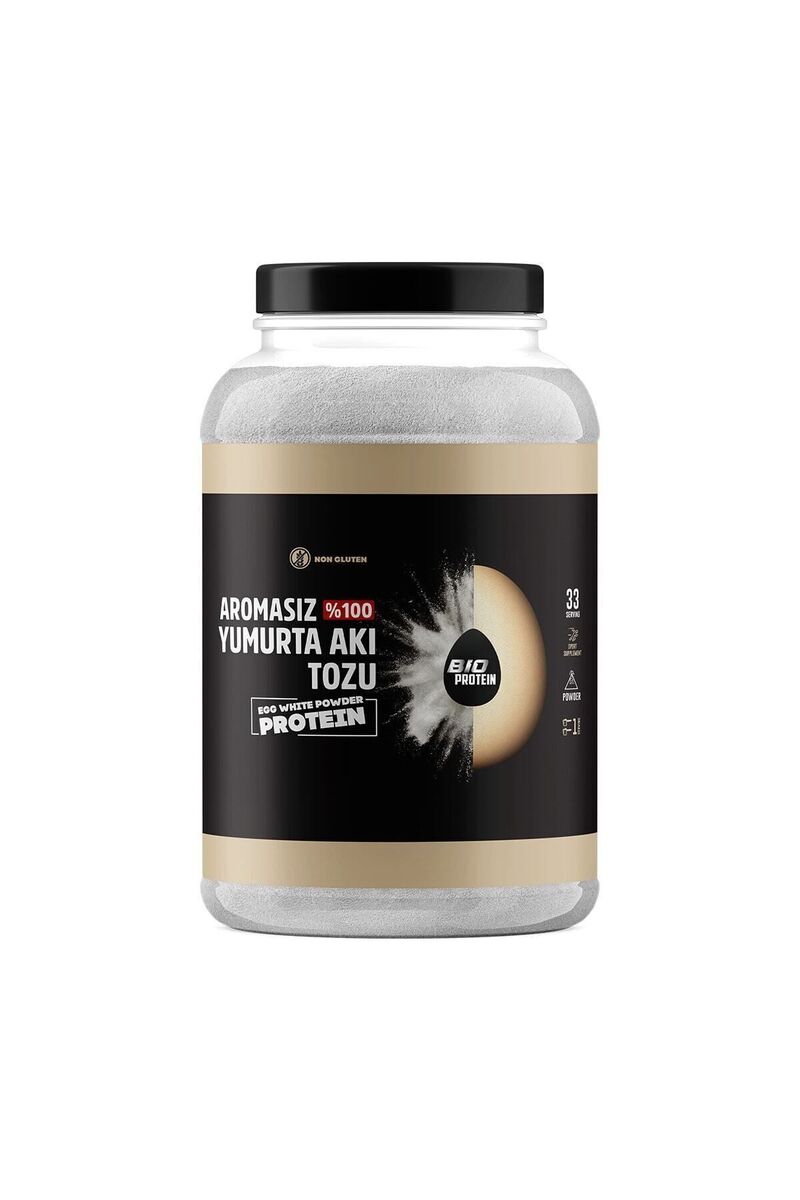 BioProtein Bio Protein Saf Yumurta Akı Tozu 1 Kg (Yumurta Akı Proteini)