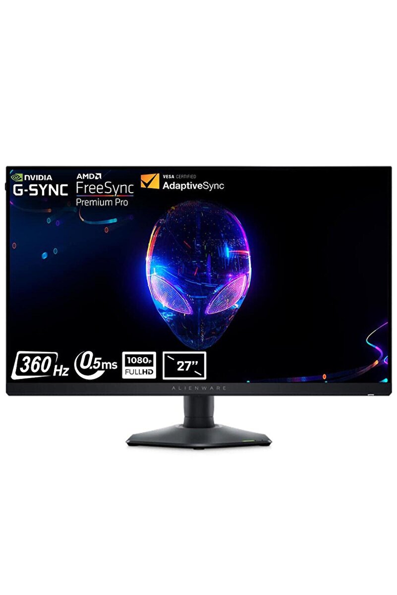 Dell Alienware AW2724HF 27 inç 360Hz 0.5ms Full HD Adaptive Sync Fast IPS Pivot Gaming Monitör