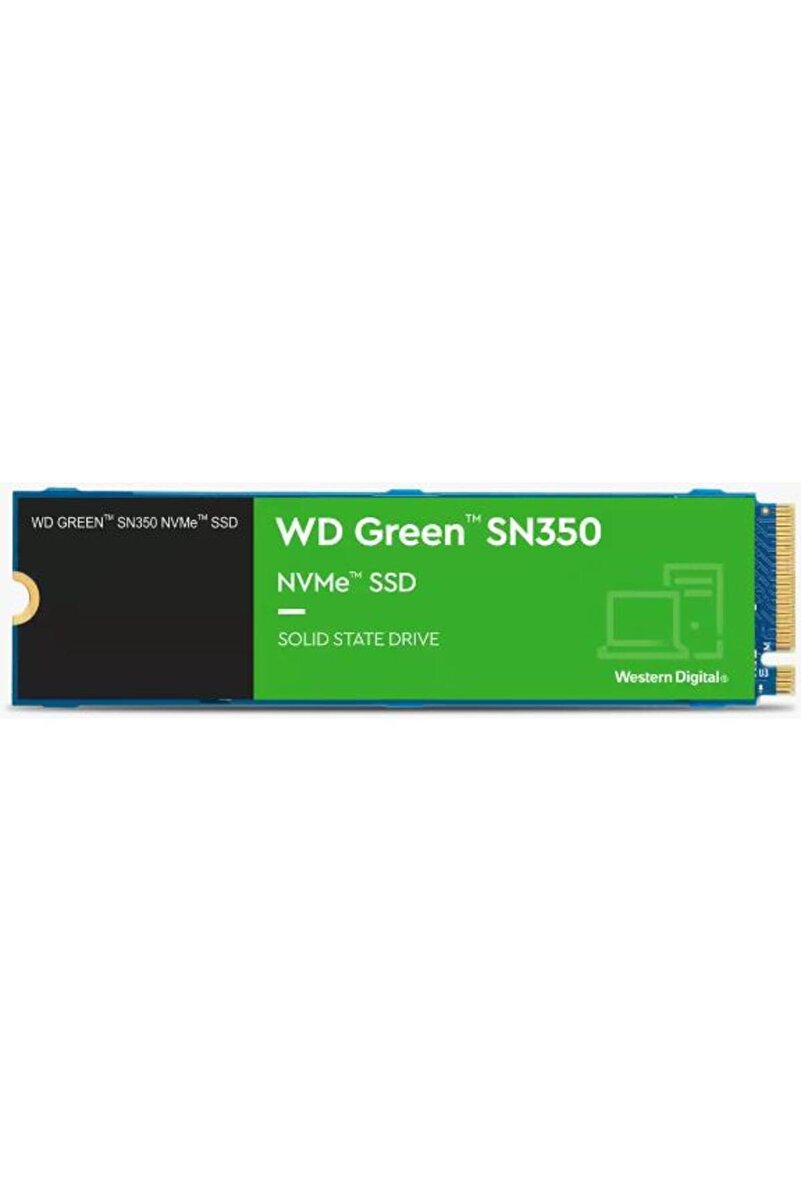 WD Green Sn350 500GB SSD M.2 Nvme 2400/1500mb/s WDS500G2G0C
