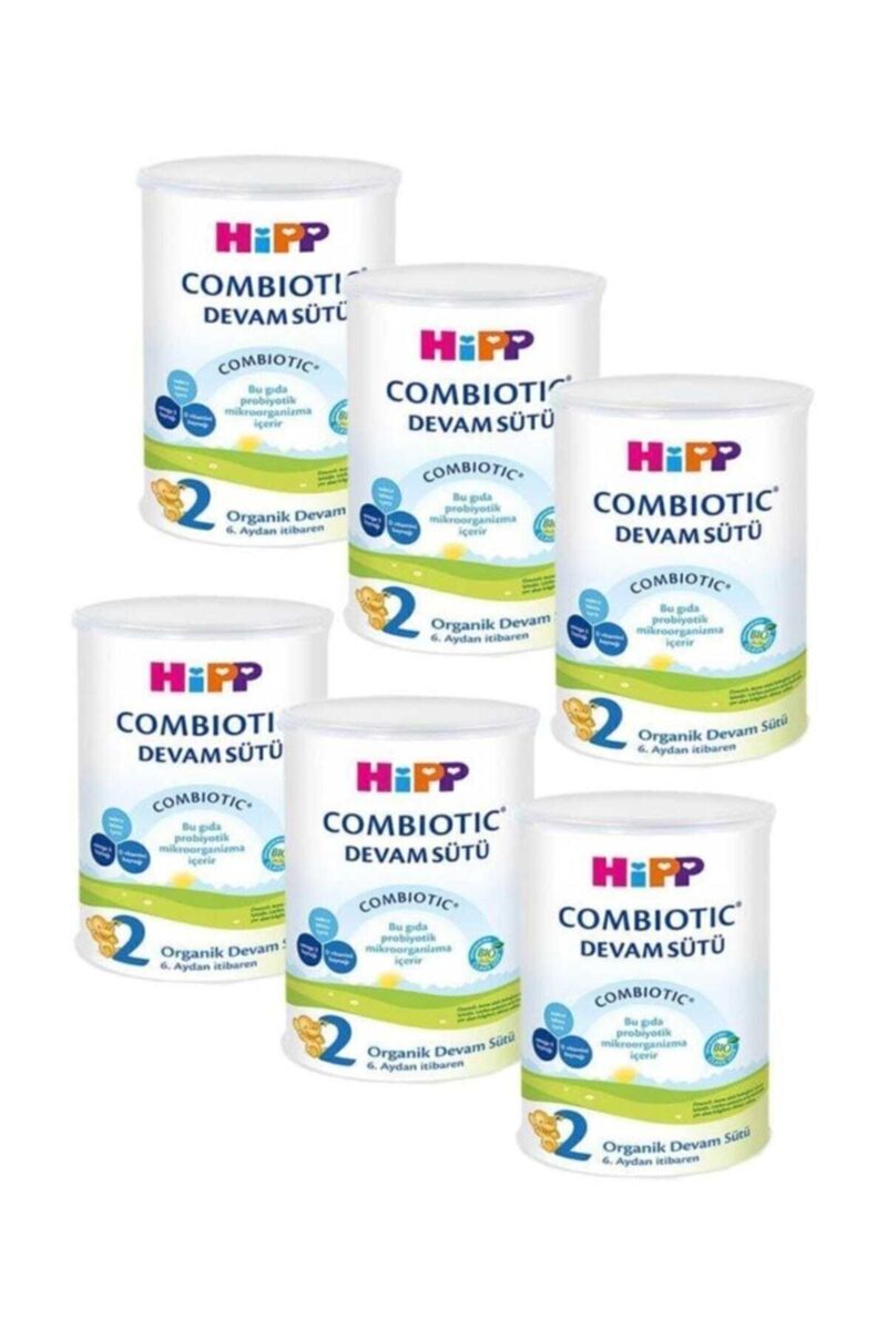 Hipp 2 Organik Combiotic Devam Sütü 6+ Ay 6 x 350 G