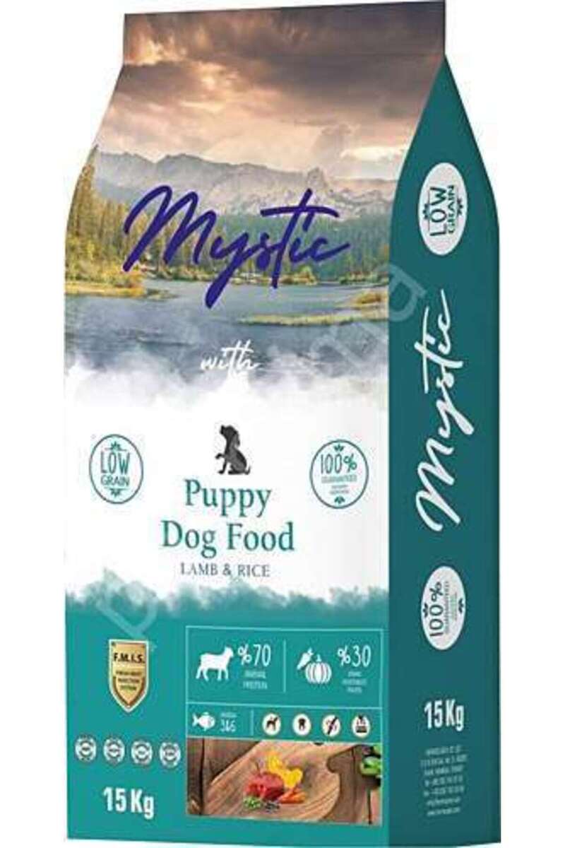 Mystic Puppy Yavru Lamb Rıce Köpek Maması 15 Kg