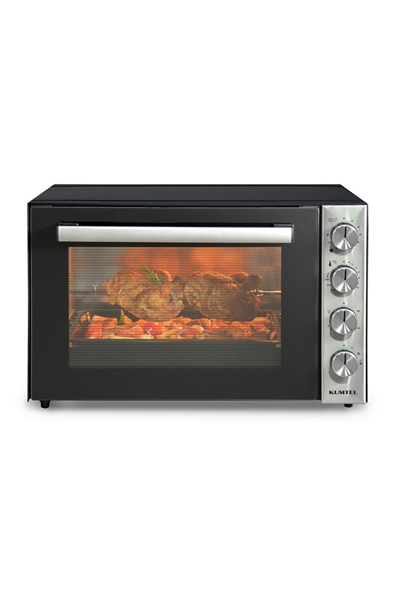 KUMTEL Piliç Çevirmeli 71 Litre Midi Fırın LX-9645
