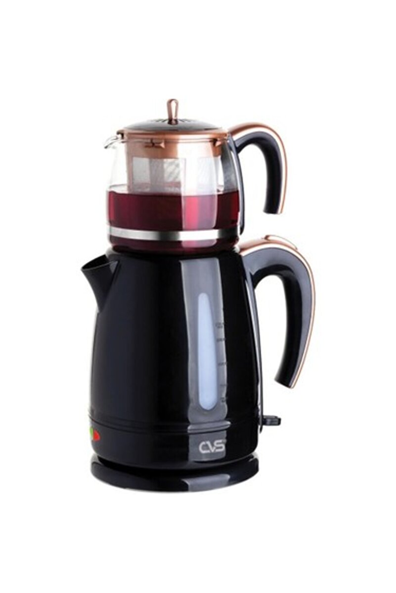 CVS DN 1547 Latife Renkli Plastik Cam Çay Makinesi 1600W  1.7L
