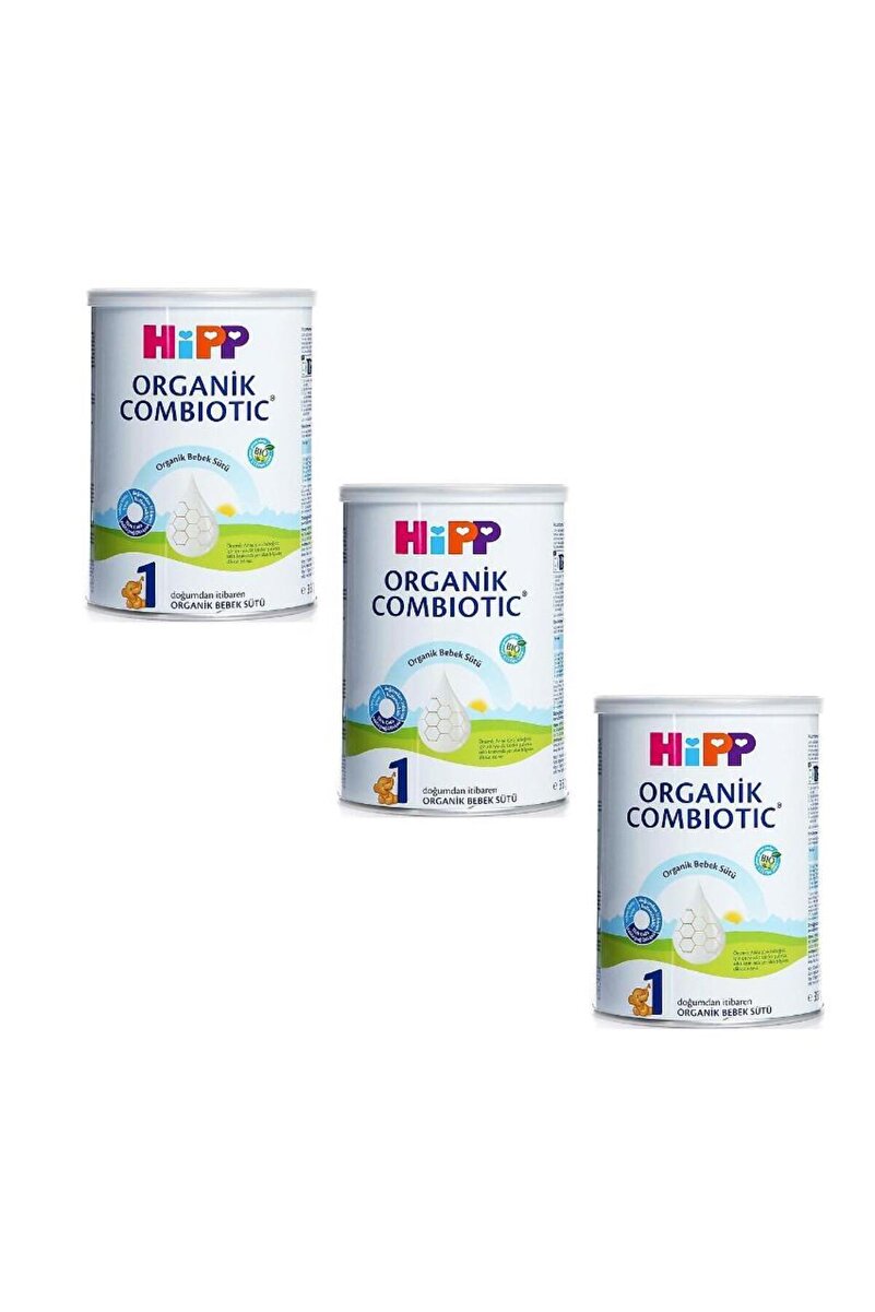 Hipp Organik Combiotic Bebek Sütü 1 Numara 350 gr 3 Adet