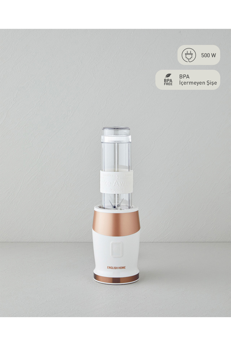 English Home KBL 3010 Shake Away Smoothie Blender Beyaz-Bakır