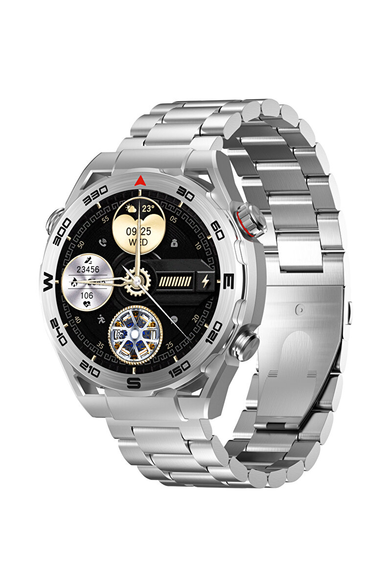 Havit M9030 ULTRA Amoled HD 46MM Akıllı Saat Metal Kordon