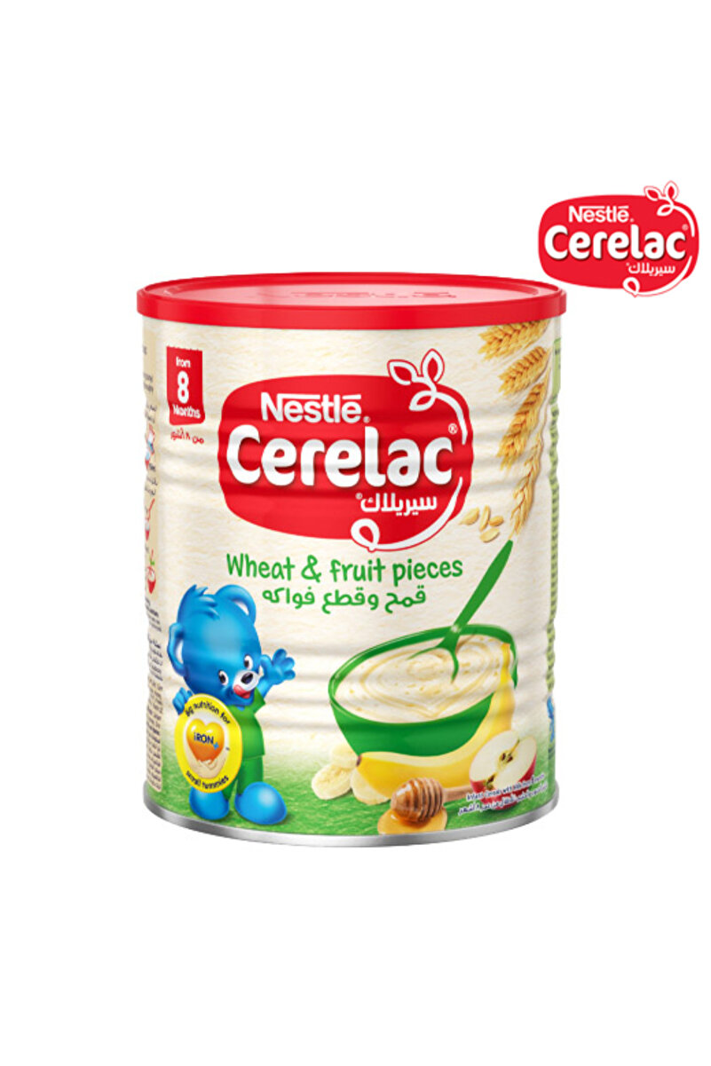 Nestle Cerelac Wheat ve Fruits Pieces 400gr