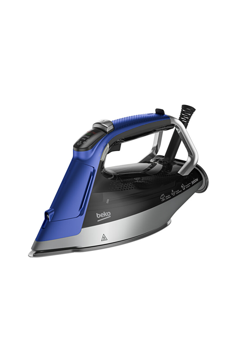 Beko BEU 8030 D Actipress Expert 3000 W Buharlı Ütü Mavi - Siyah