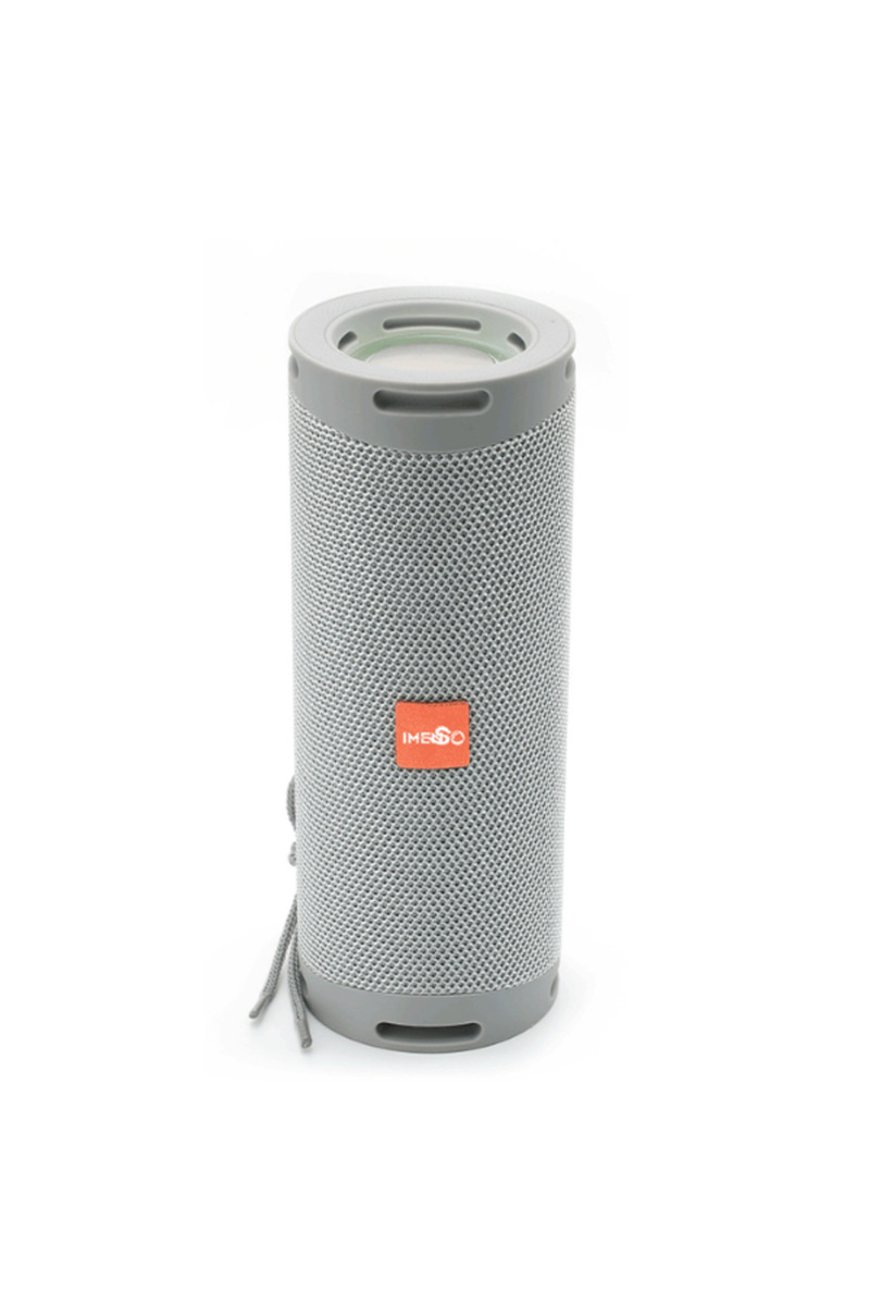 Golden Tech Gri Taşınabilir Ses Bombası Kablosuz Bluetooth Hoparlör Speaker Yüksek Ses