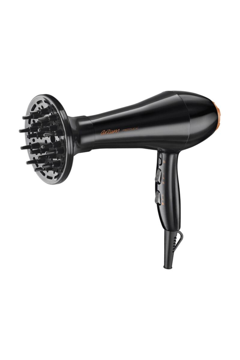 Arzum Ar5070 Protouch Profesyonel Saç Kurutma Makinesi Siyah