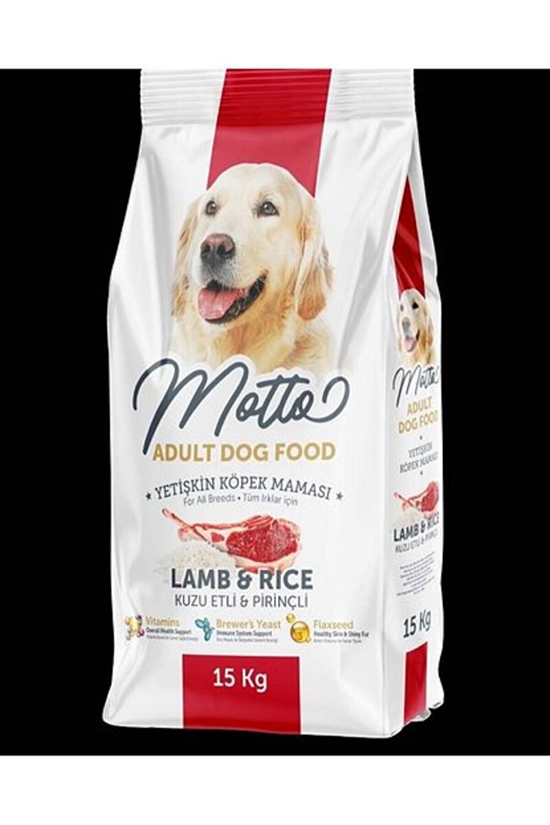 MOTTO Yetişkin Kuzu Etli Köpek Maması 15 Kg
