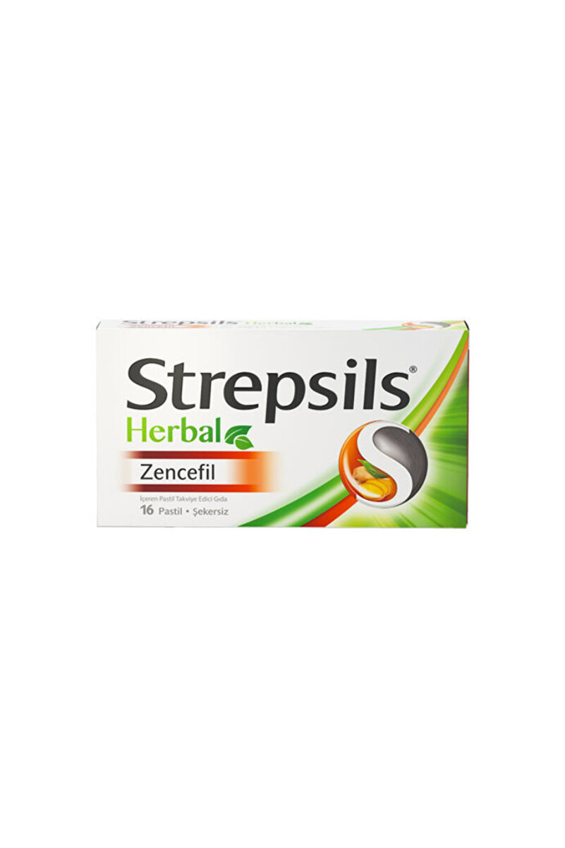 Genel Markalar Herbal Zencefil Aromalı 16 Pastil