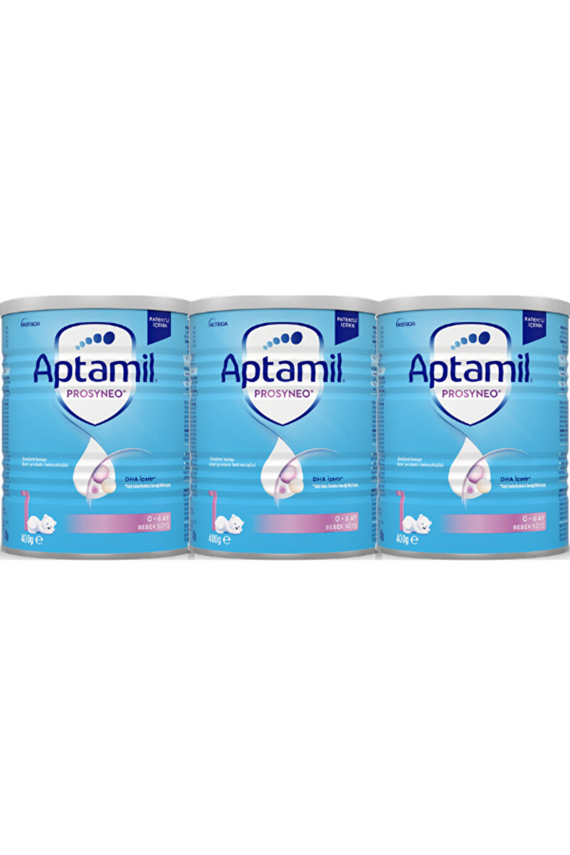Aptamil APTAMİL PROSYNEO 0-6 AY 1 NUMARA 400 GR 3 LÜ PAKET YENİ AMBALAJ