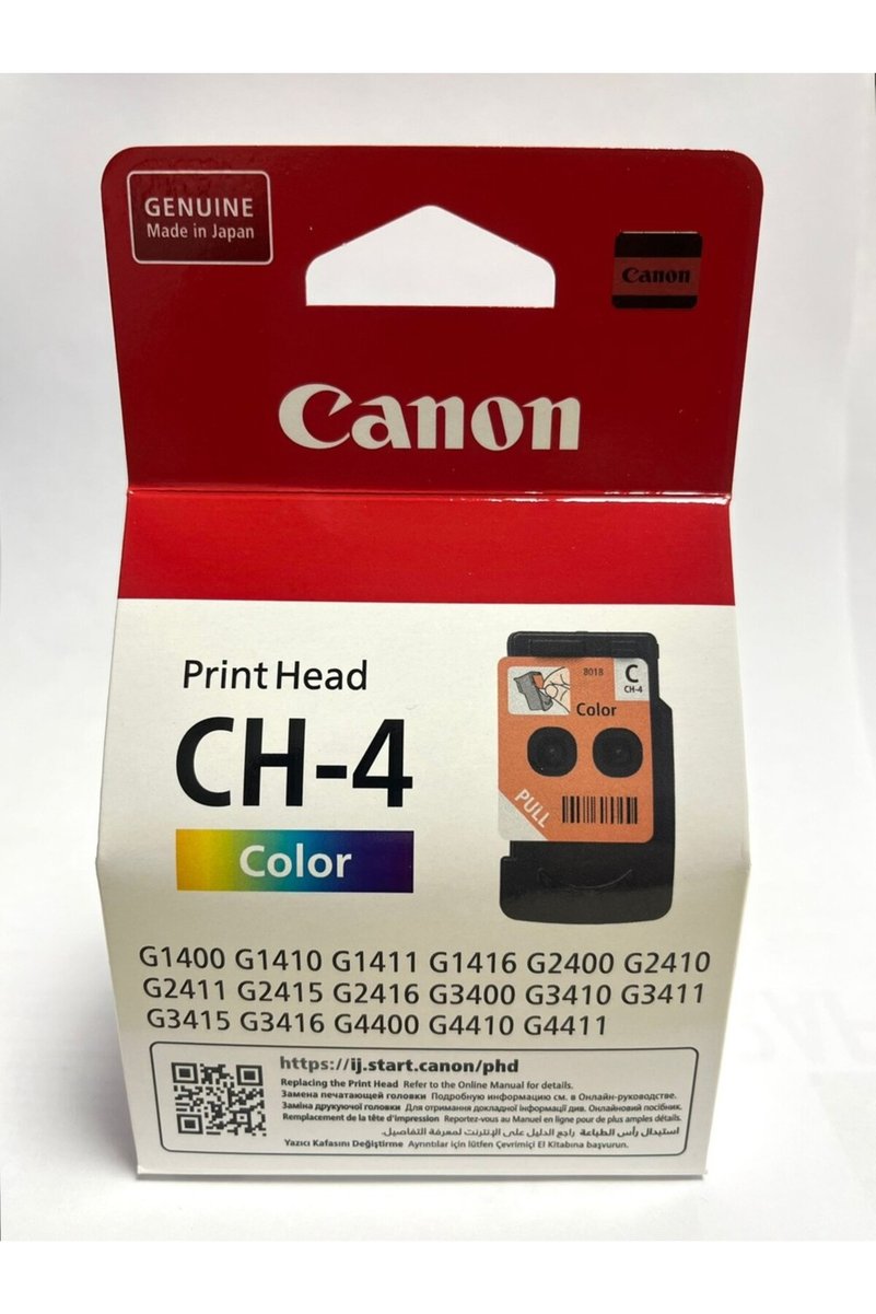 Canon Ch-4 Renkli Baskı Kafası 2410 - G2411 - G3410 - G3411 - G4410 - G4411