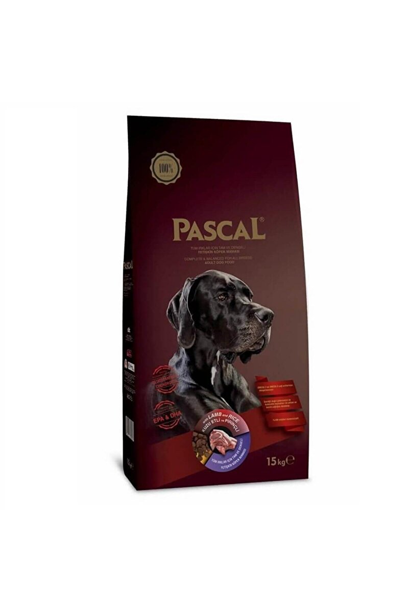 Pascal Kuzu Etli Yetişkin Köpek Maması 15 Kg