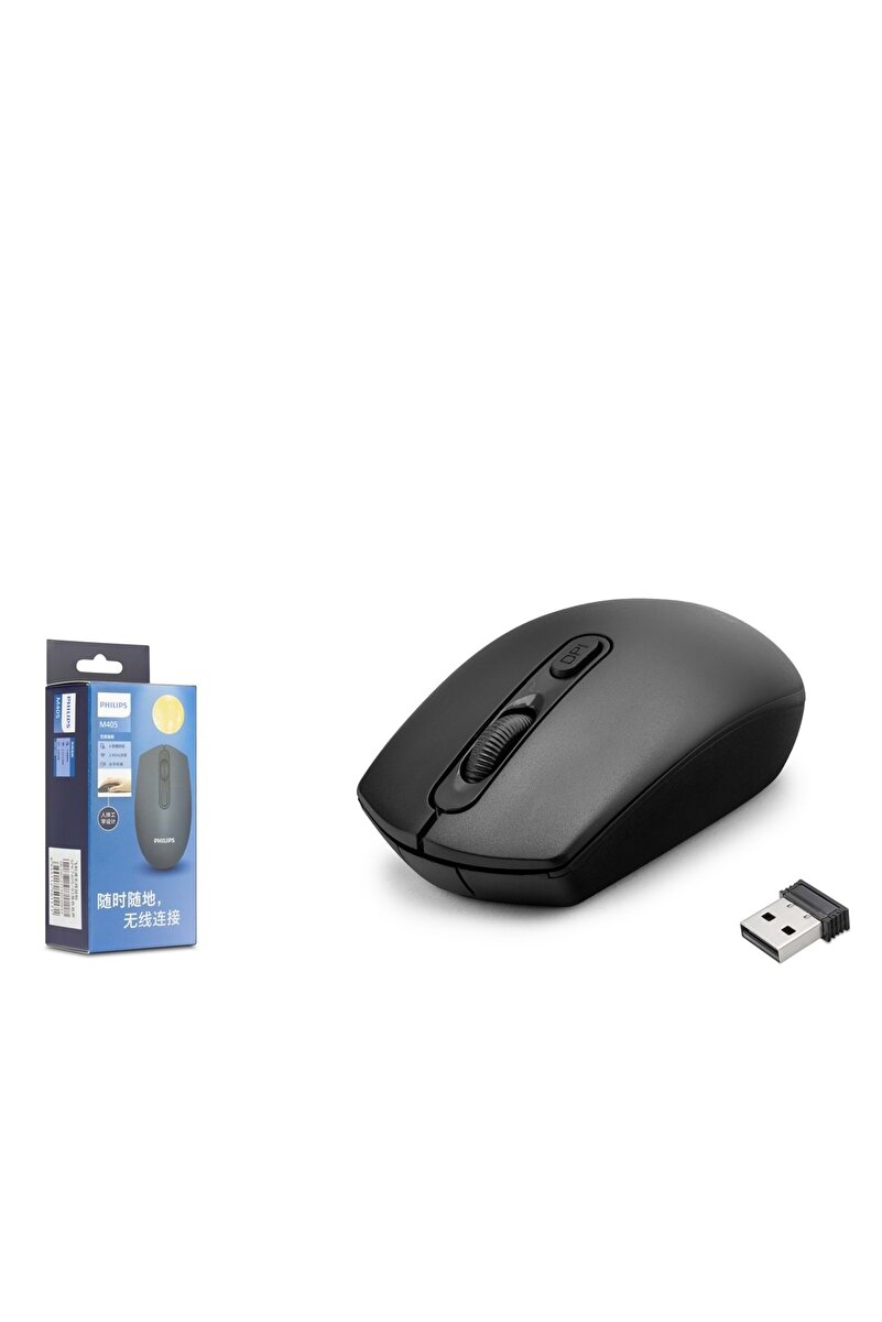 Philips Spk7405 Wireless Mouse 800/1600Dpi Siyah