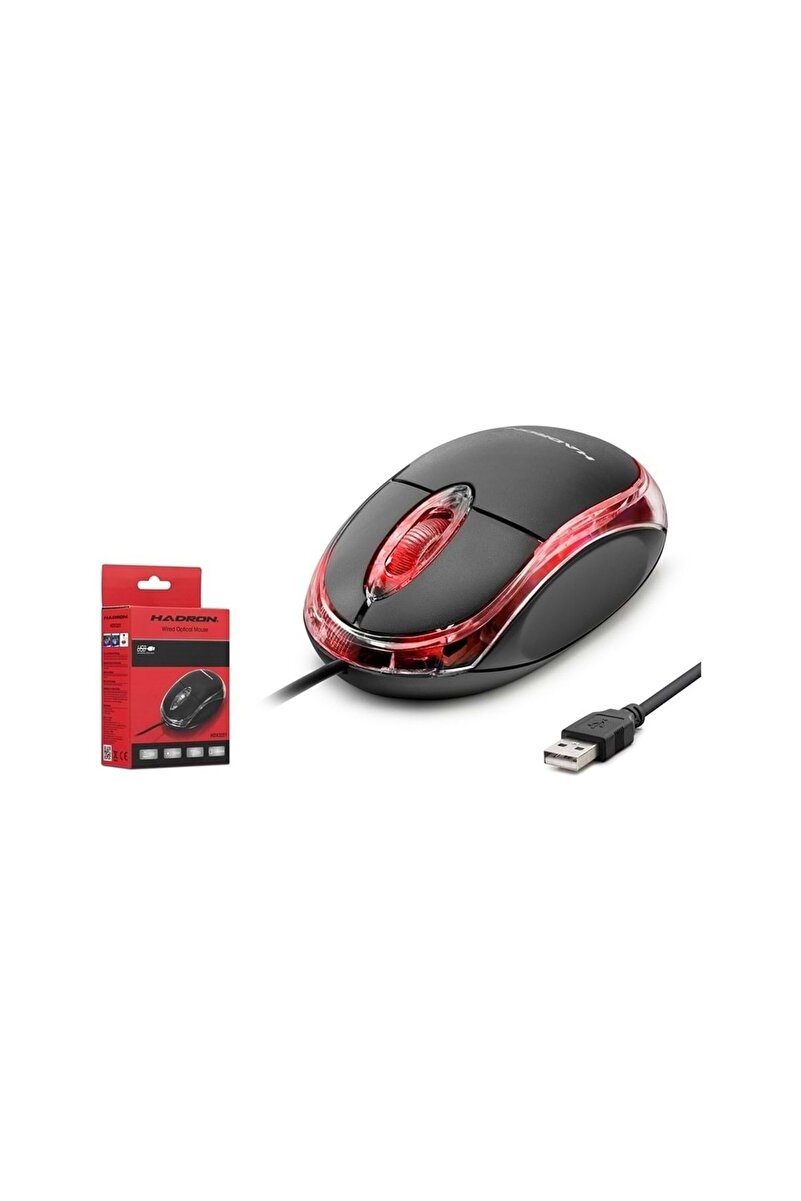 HADRON Hdx3251 Kablolu Usb Ledli Optik Mouse