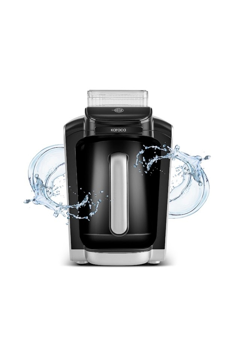 Karaca Hatır Otomatik Su Alma Hazneli Türk Kahve Makinesi 5 Fincan Kapasiteli Cool Gray