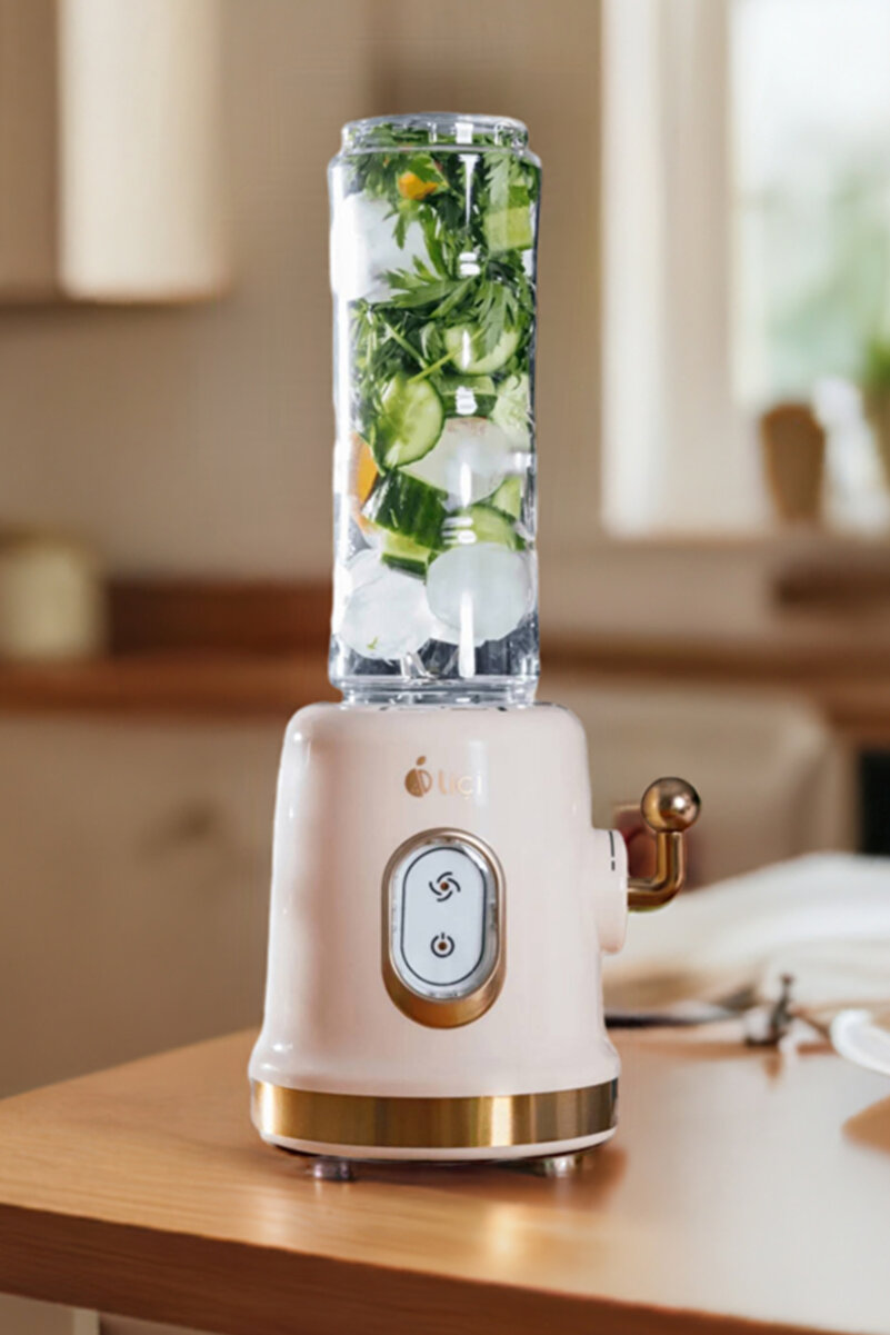 Liçi Smoothie Blender Öğütücü Fonksiyonlu Çift Şişeli Smothie Blender Lc-sbl01