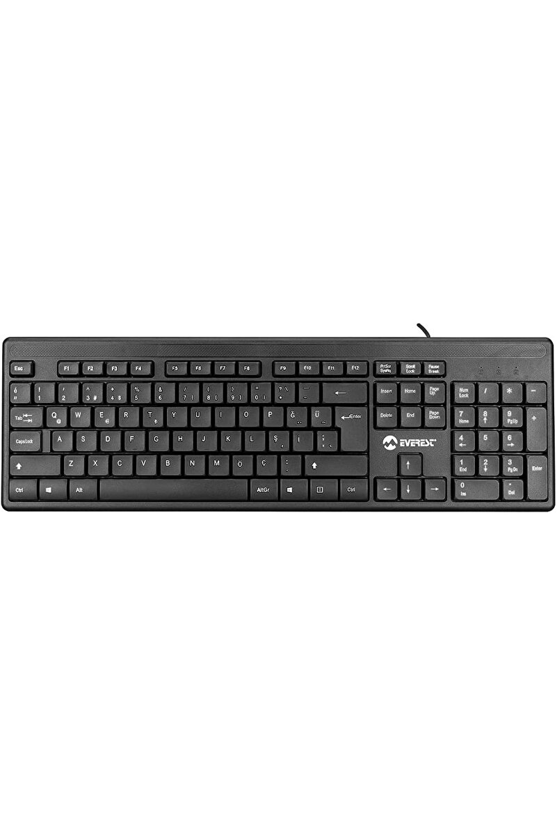 Everest Klavye Standart Q Kablolu KB-1002