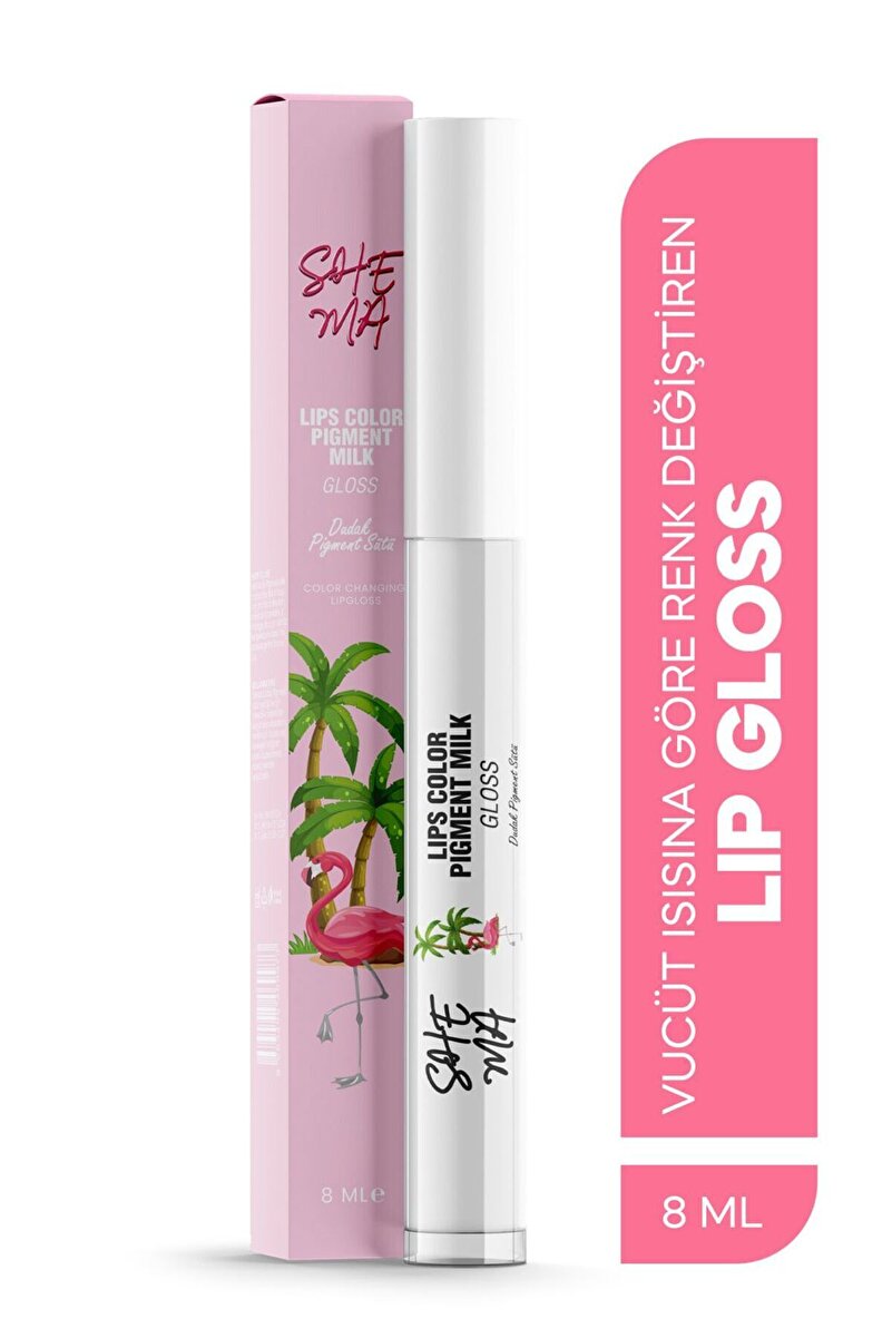 Shema Lip Gloss Dudak Pigment Sütü , Dudak Kremi