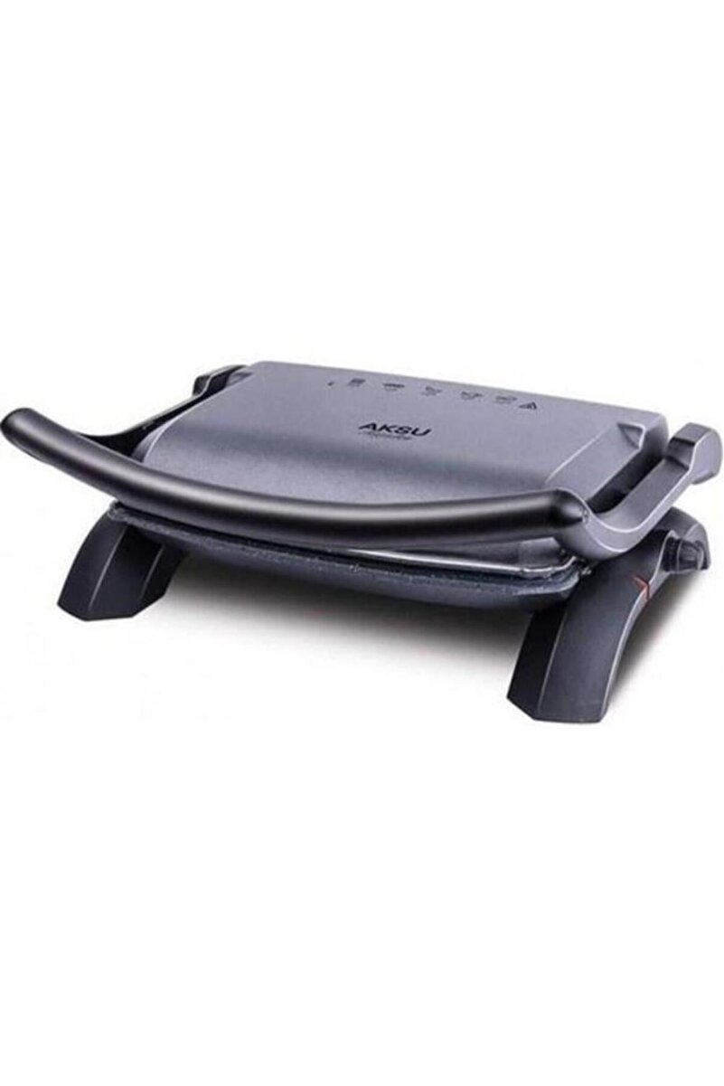 AKSU T28E Tostadoy Granit 1800W Izgara ve Tost Makinesi Antrasit