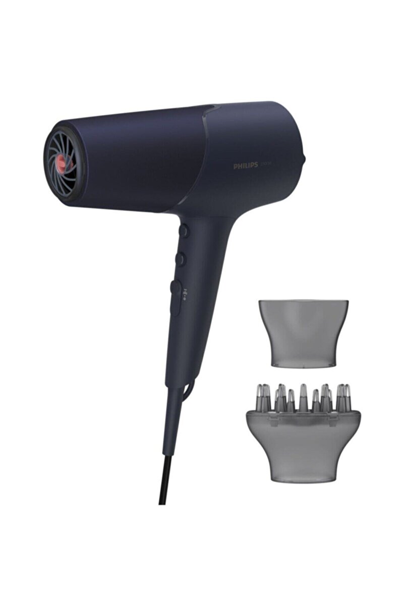 Philips Essential Series 2300 W Iyonizer Saç Kurutma Makinesi, Lacivert