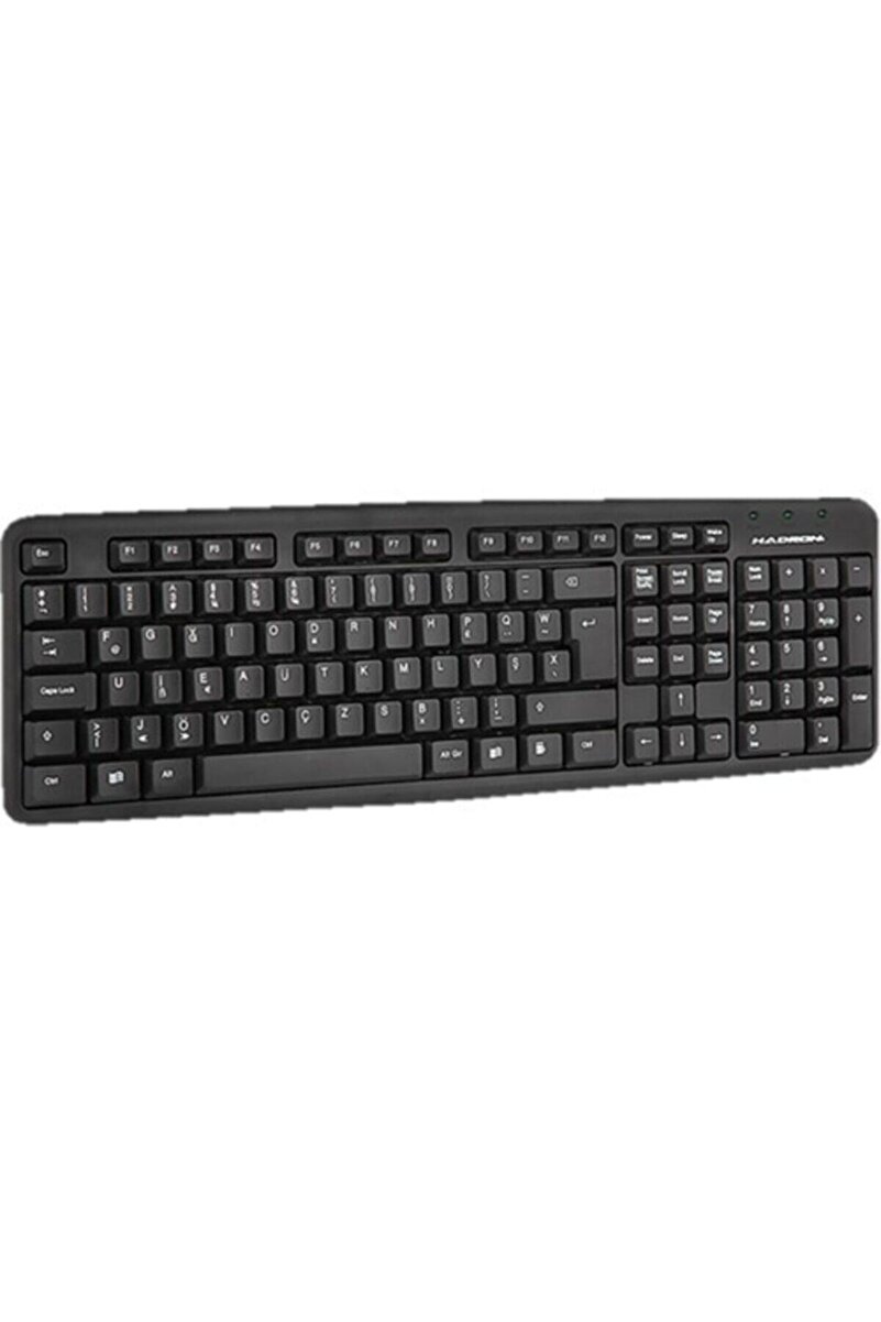 WASHA Yüksek Kalite Sessiz F Klavye Standart Tüm Pc Uyumlu - Okullar Için Uygundur - Katip Katiplik Sınav