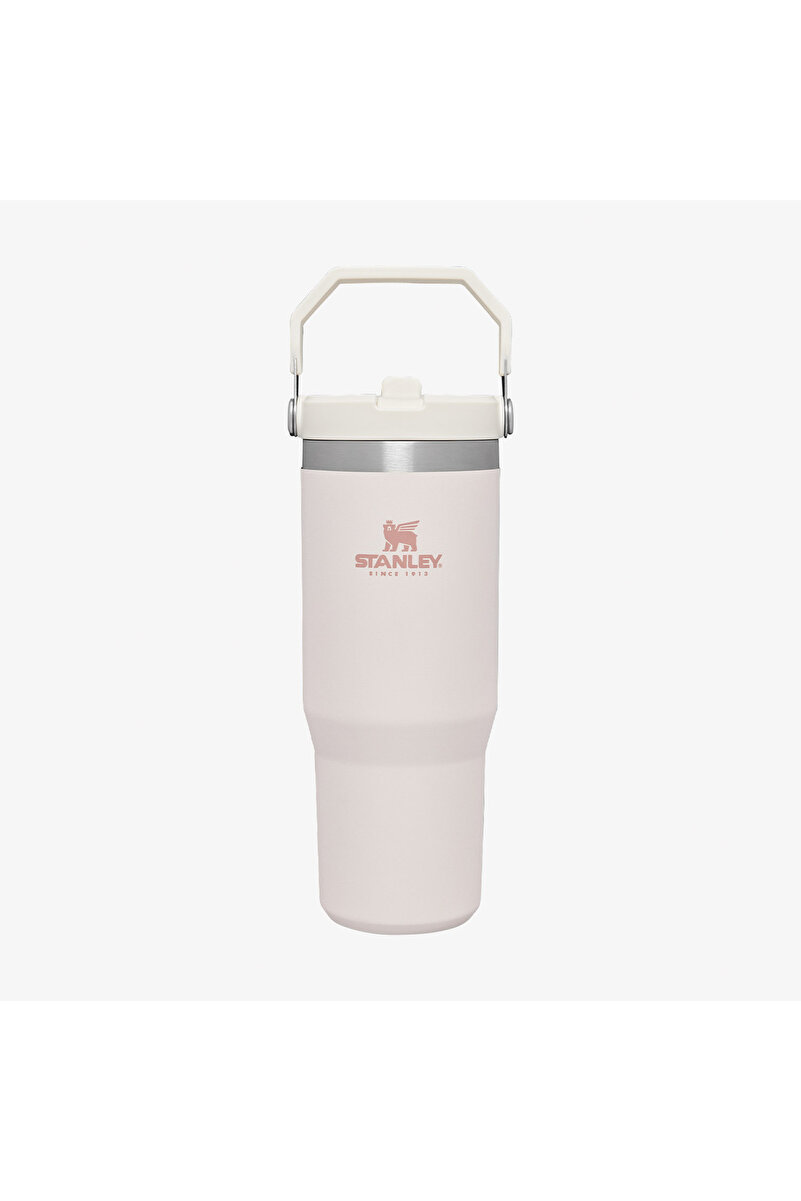 Stanley Iceflow™ Flip Straw Tumbler Pipetli Termos | 0.89L Açık Pembe