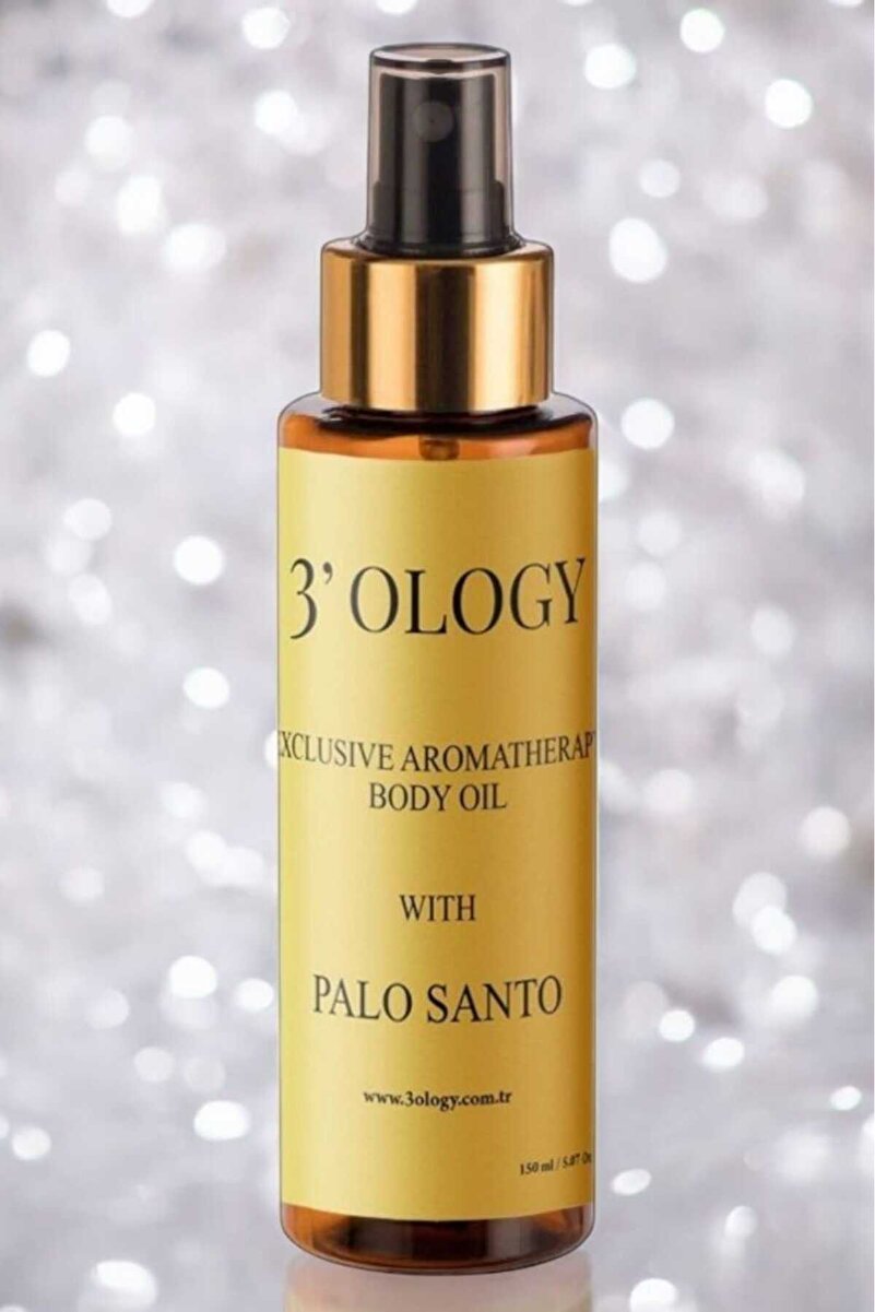3'OLOGY Aromaterapi Frekans Dengeleyici Vücut Yağı Palo Santo 150ml.