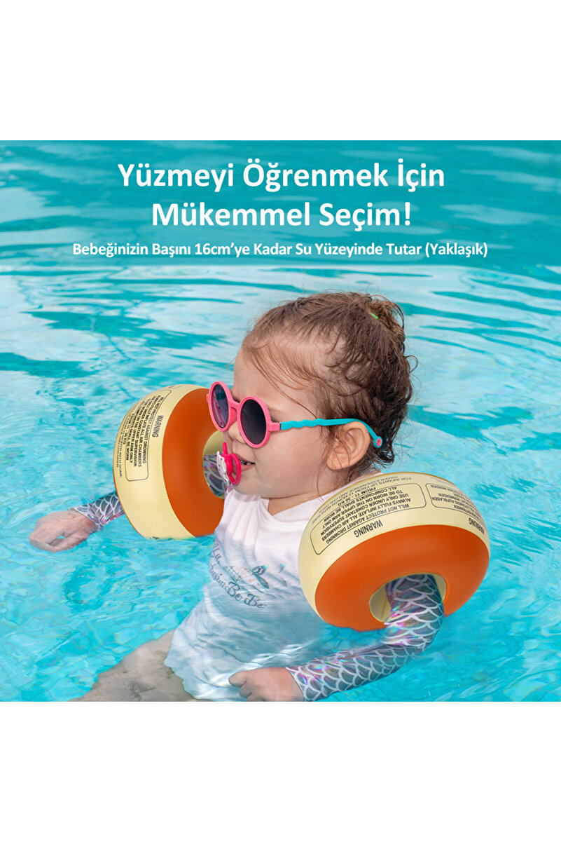 TAYBAMBoo SPONGY İleri Seviye Yüzme Kolluk Bebek Kolluğu Çocuk Kolluğu Süngerli Kolluk Dolgulu Kolluk