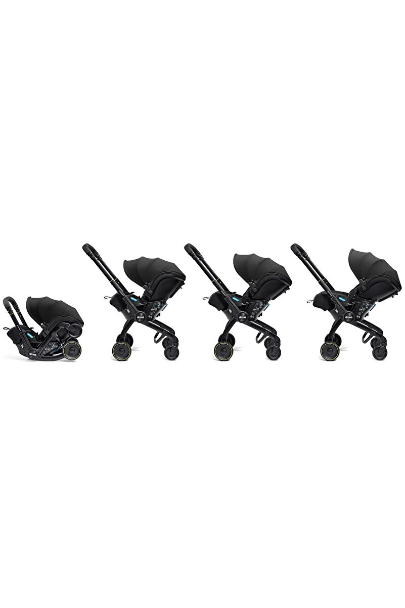 Doona X Bebek Arabasına Dönüşen Tekerlekli gr 0 I-size 3 Yatış Pozisyonlu Ana Kucağı Oto Koltuğu