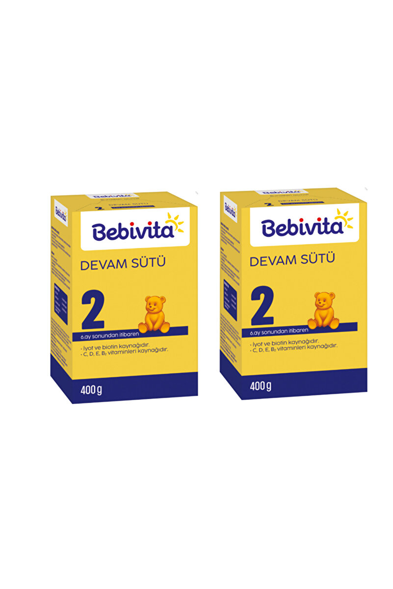 Bebivita Devam Sütü 2 Numara 400 Gr x 2 Adet