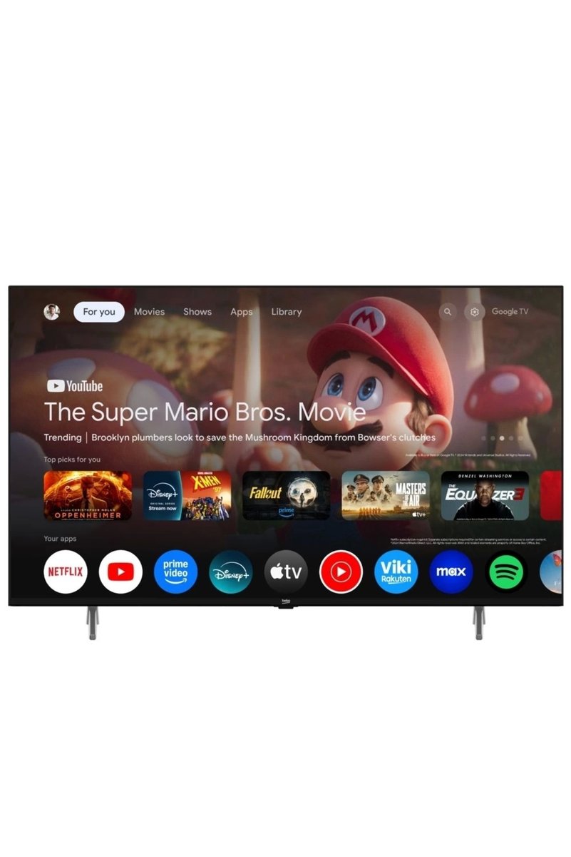 Beko Crystal 7 50" 4K UHD Google TV - B50 E 795 B