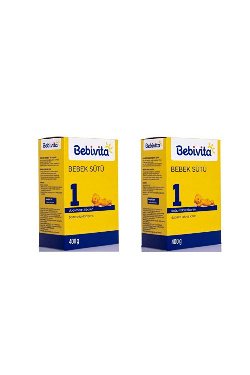 Bebivita Bebek Sütü 1 Numara 400 gr x 2 Adet