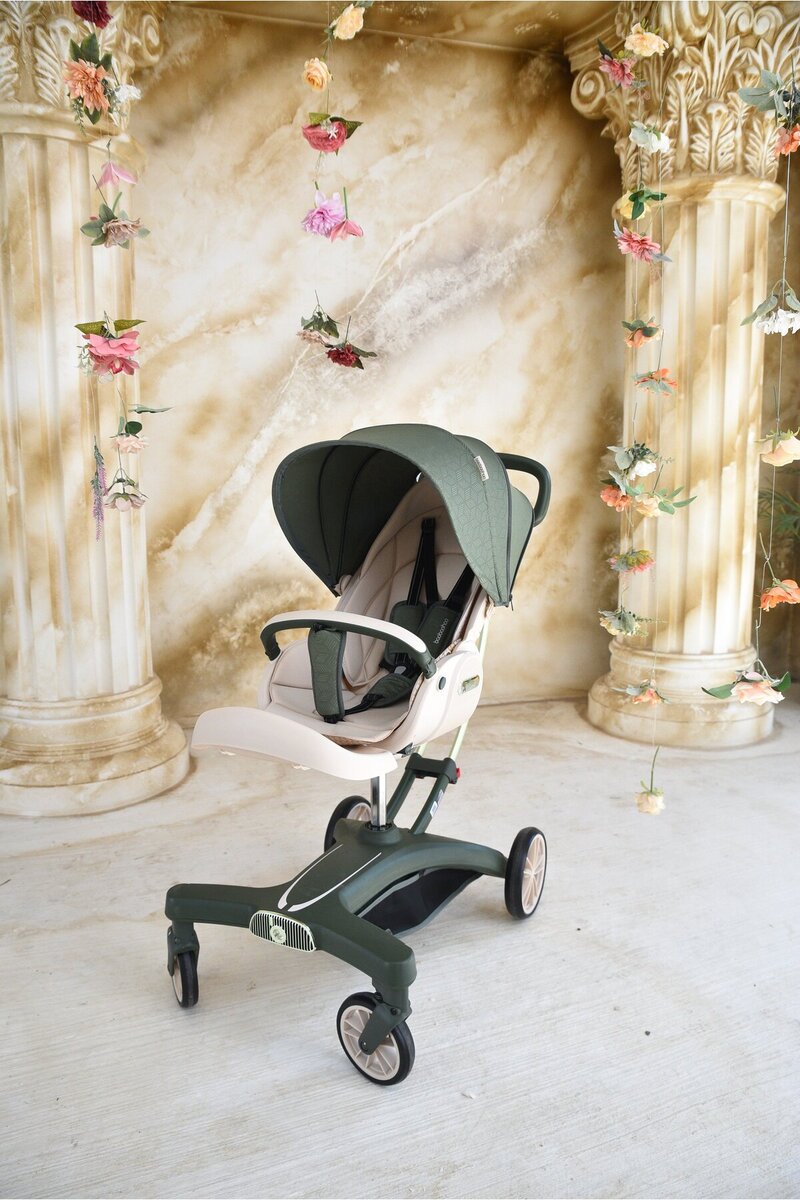 Baby Royce PREMIUM BEBEK ARABASI EBR-750 ZEYTİN YEŞİLİ