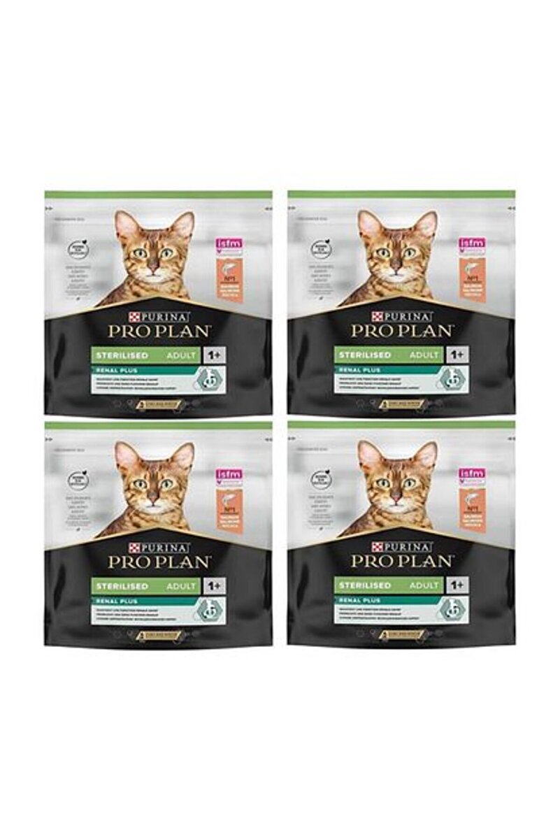 Pro Plan Proplan Sterilised Somon Kısır Kedi Maması 400 Gr*4 Adet