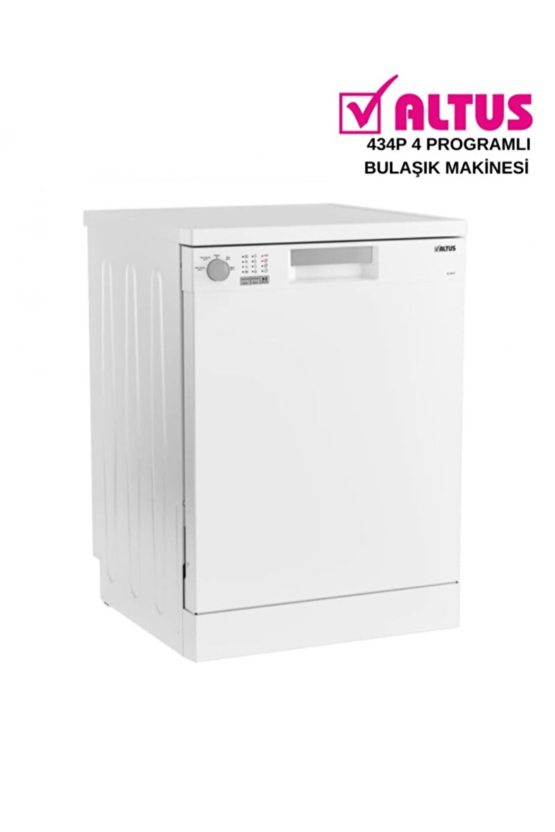 Altus Al 434p 4 Program Çelik Taban 13 Kişilik Bulaşık Makinesi (ARÇELİK GARANTİLİ)