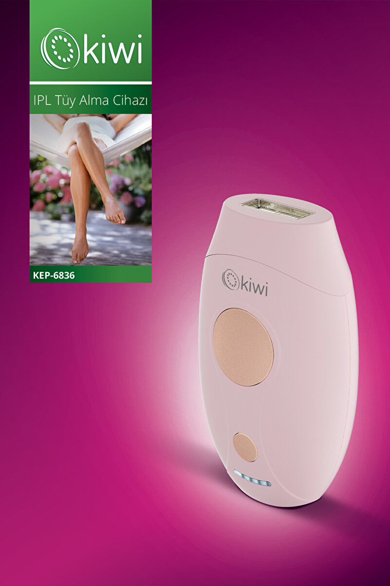 Kiwi Kep-6836 Pro Ipl / Lazer Epilasyon Cihazı 999.900 Atım Tüm Vücut Epilasyon Cihazı